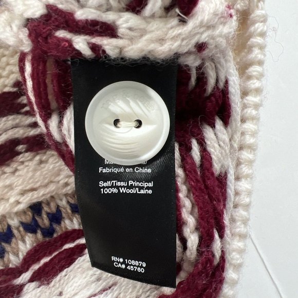 rag & bone Cream and Brown Patterned Cardigan - Picture 6 of 7